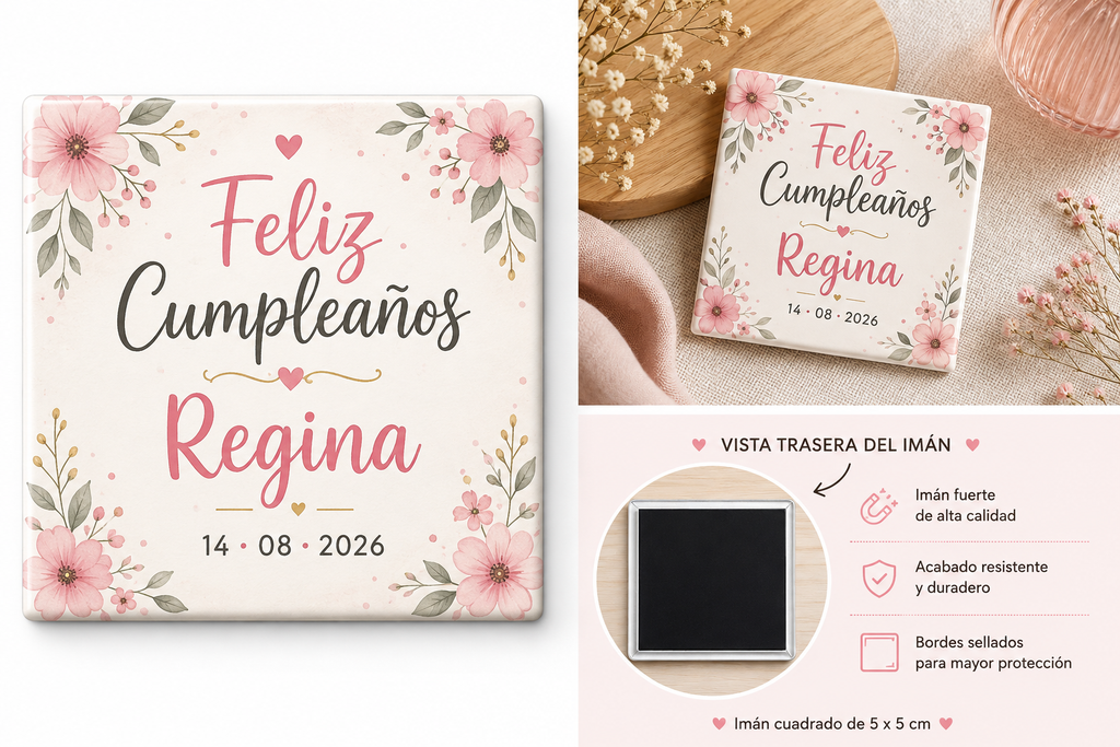 Feliz Cumpleaños para Niña – Personaliza nombre y fecha