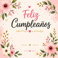 Feliz Cumpleaños para Niña – Personaliza nombre y fecha