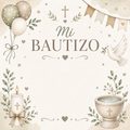 Mi Bautizo – Personaliza nombre y fecha